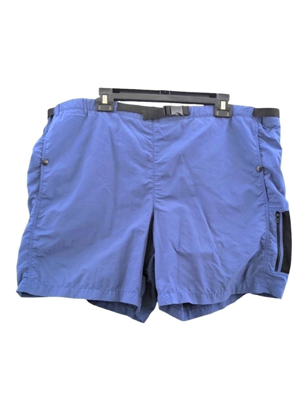 TravelSmith Royal Blue Hybrid Walking/Swim Shorts with liner Size XL EUC
